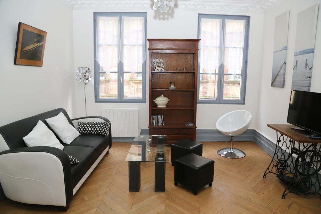 Appartement Bourgeois Honfleur Exterior foto